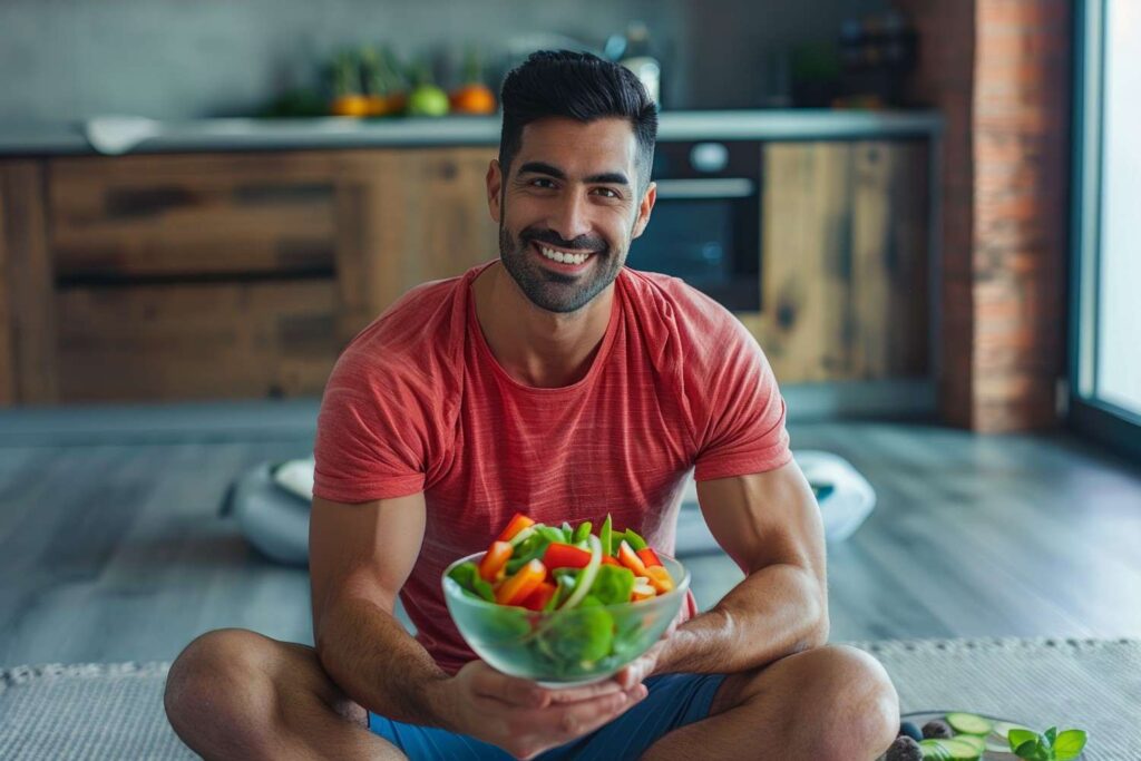 Daily Exercise and Healthy Diet for Male Fertility