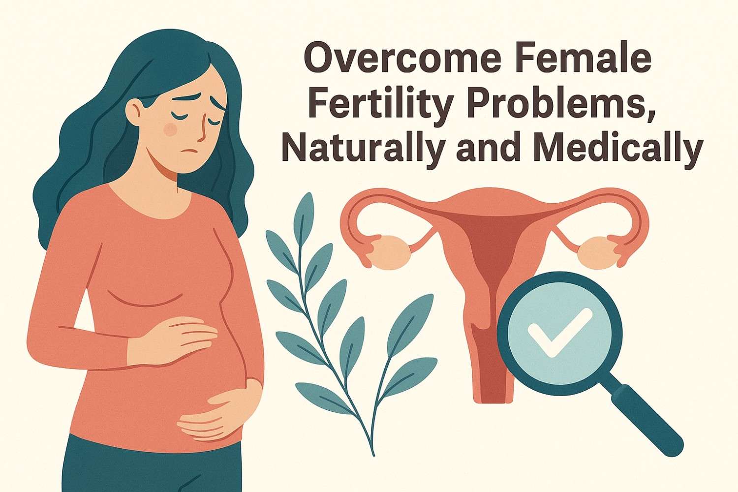Overcome Female Fertility Problems Naturally and Medically
