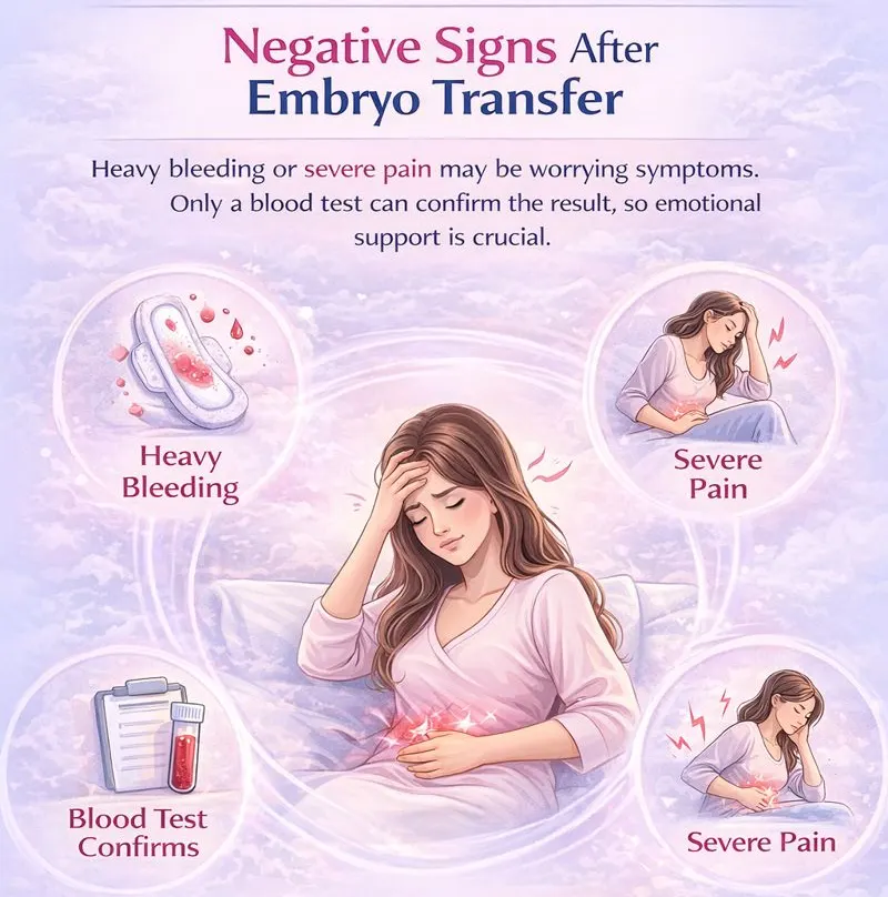 Negative Signs After Embryo Transfer