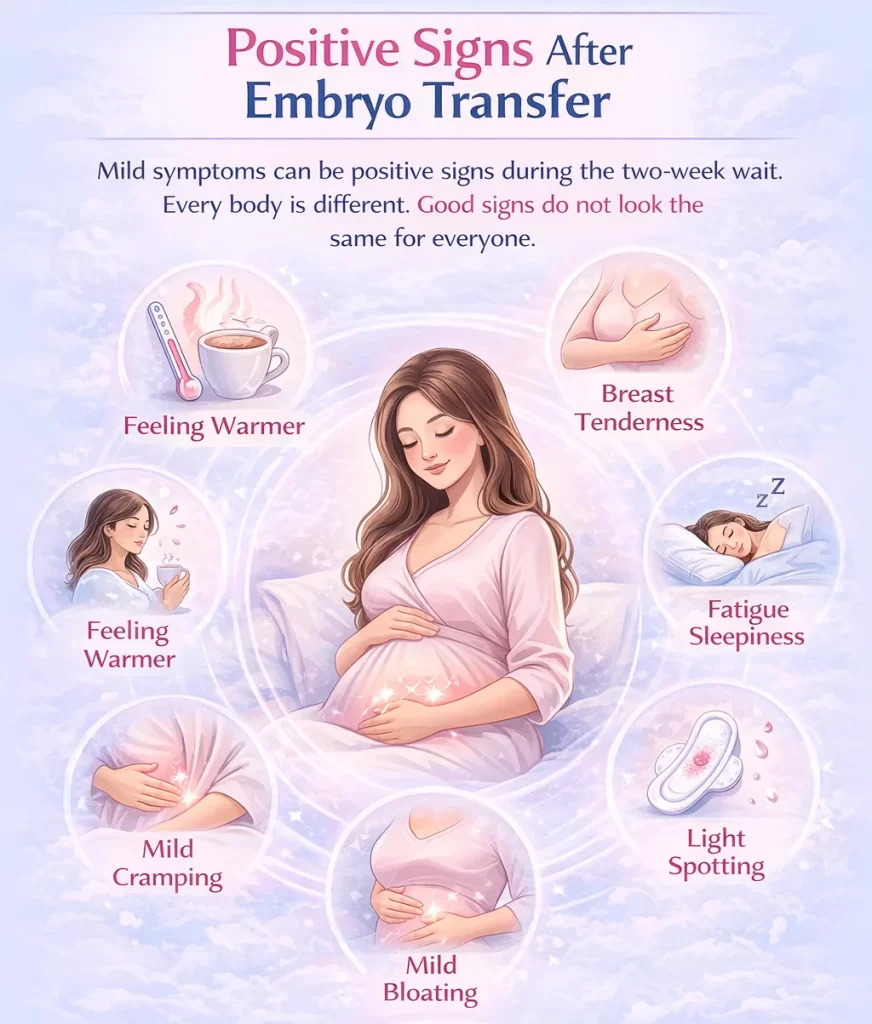Positive Signs After Embryo Transfer