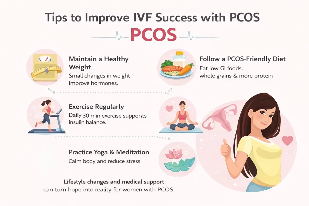 Tips to Improve IVF Success with PCOS 