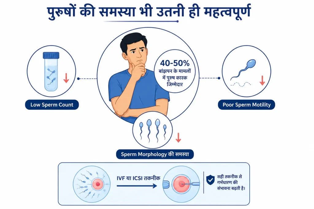 पुरुष वंध्यता तथा IVF 