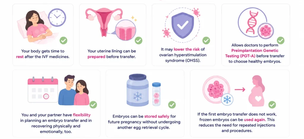 Advantages of Frozen Embryo Transfer
