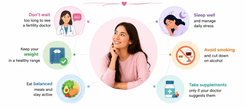 Improve pregnancy chances with low AMH