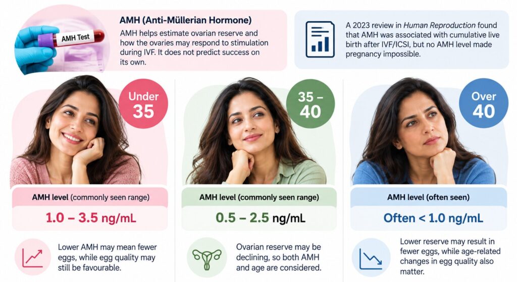 AMH Affect on IVF Success at Different Ages