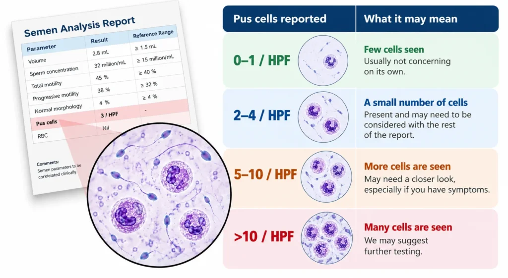 Semen Analysis and Pus Cell Guide