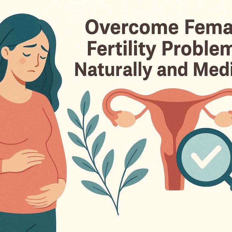 Overcome Female Fertility Problems Naturally and Medically