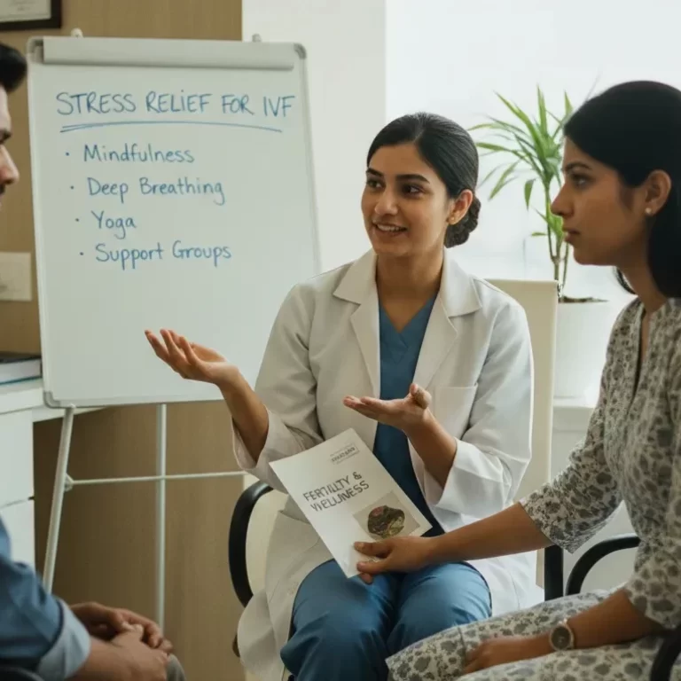 Stress & IVF Success, A Simple Guide for Women by Puja IVF, Patna